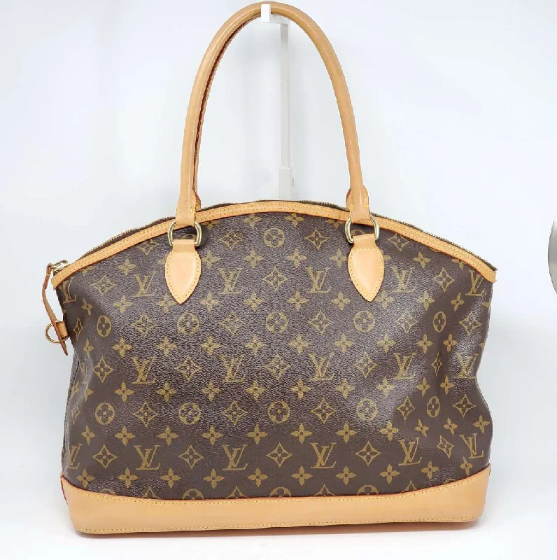 Louis Vuitton Twist bags with a snakeskin - effect panel for a bold lookLouis Vuitton Lockit MM Monogram Shoulder Bag