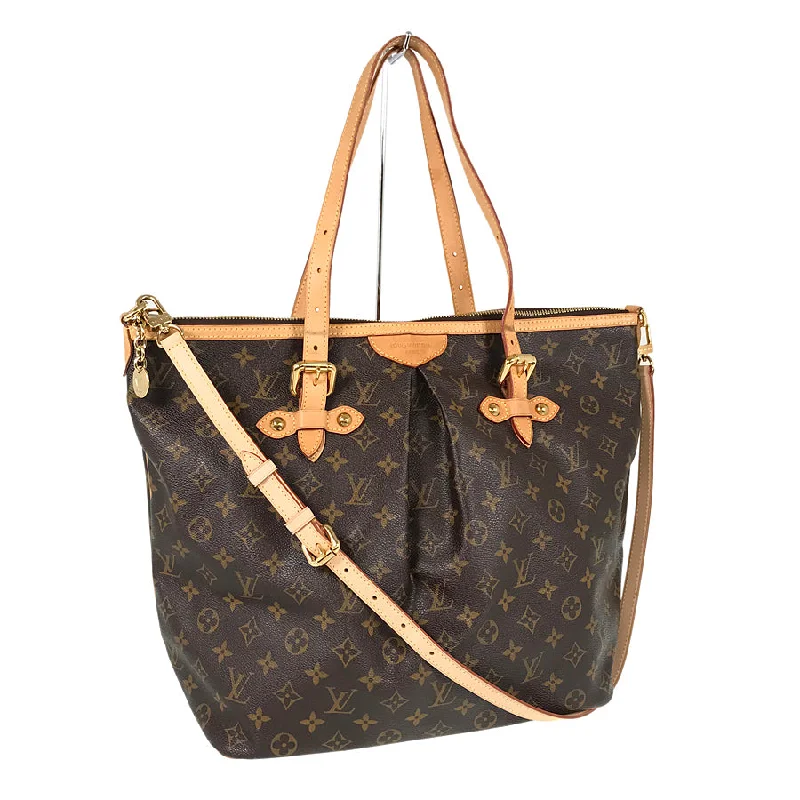 Louis Vuitton crossbody bags with a printed floral pattern for femininityLOUIS VUITTON Monogram Palermo GM M40146 Tote bag