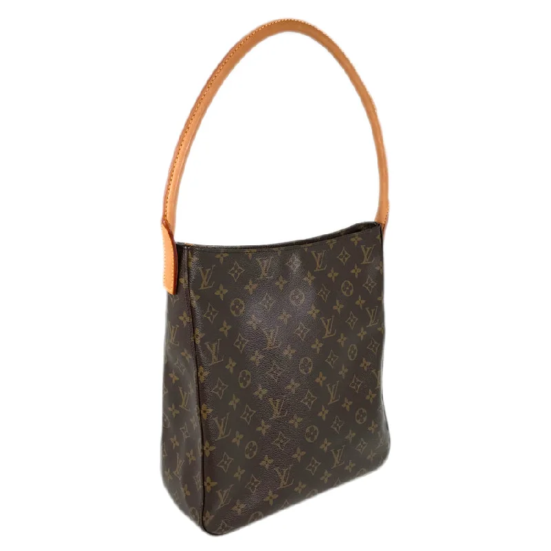 Louis Vuitton crossbody bags with a printed floral pattern for femininityLOUIS VUITTON Monogram looping GM Shoulder Bag