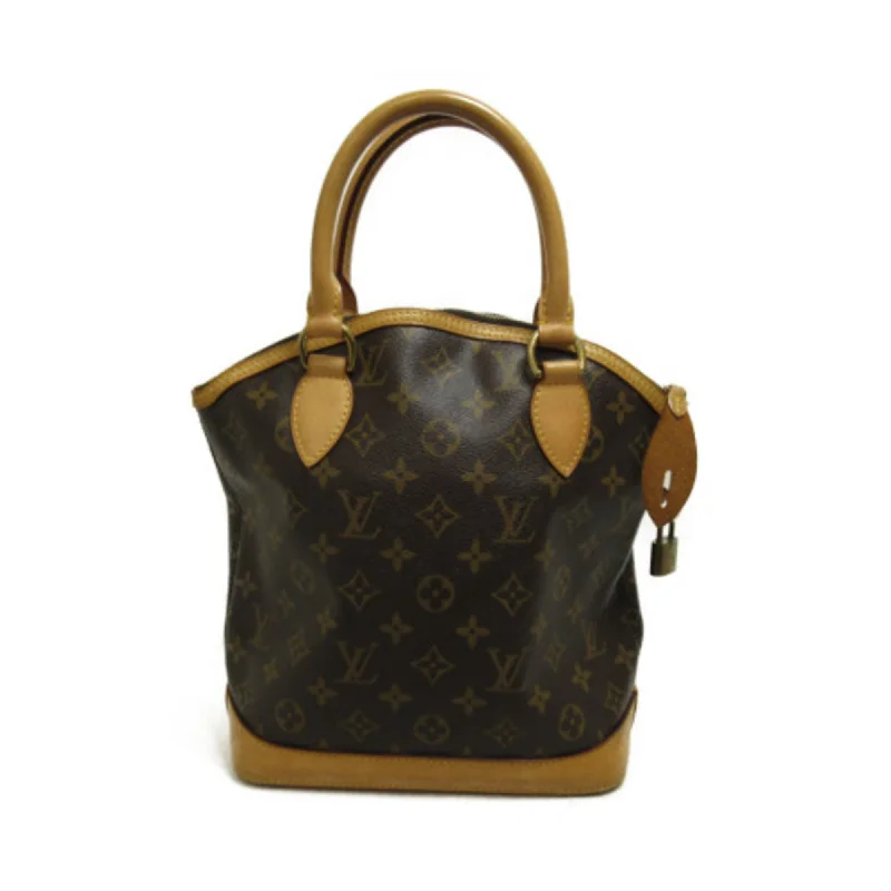 Louis Vuitton bags with a magnetic snap closure for easy accessLOUIS VUITTON Lockit Brown Monogram PVC coated canvas M40102