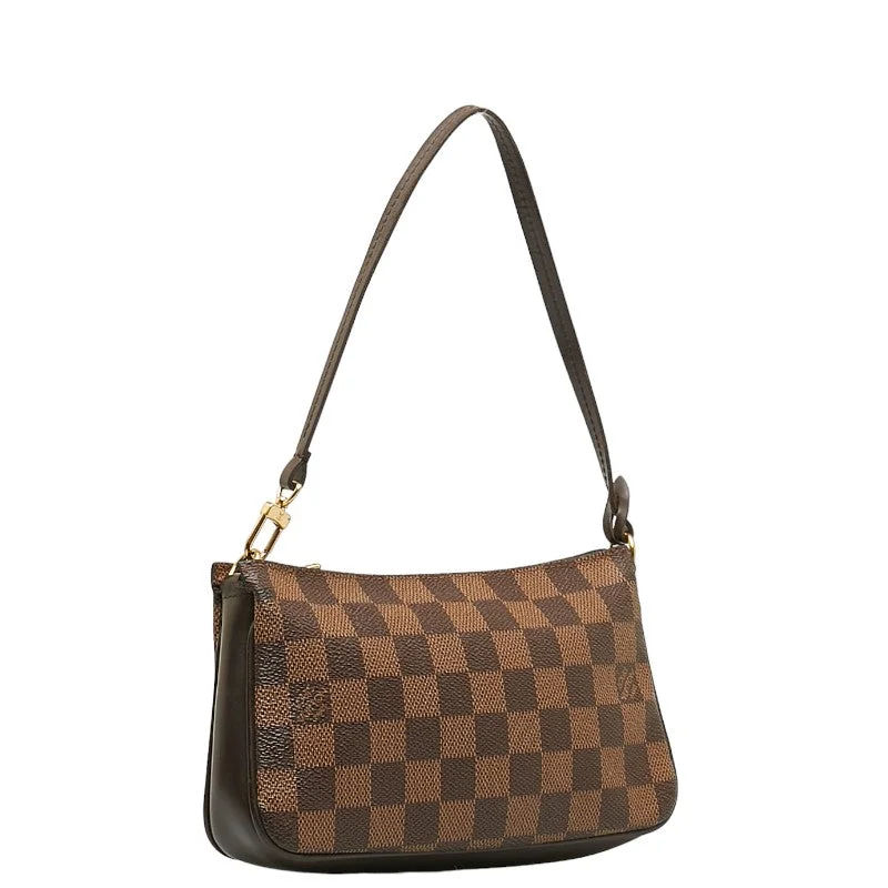 Ladies Louis Vuitton Capucines bags with gold - toned hardwareLouis Vuitton Louis Vuitton Damière N51983 Porch Leather  Brown