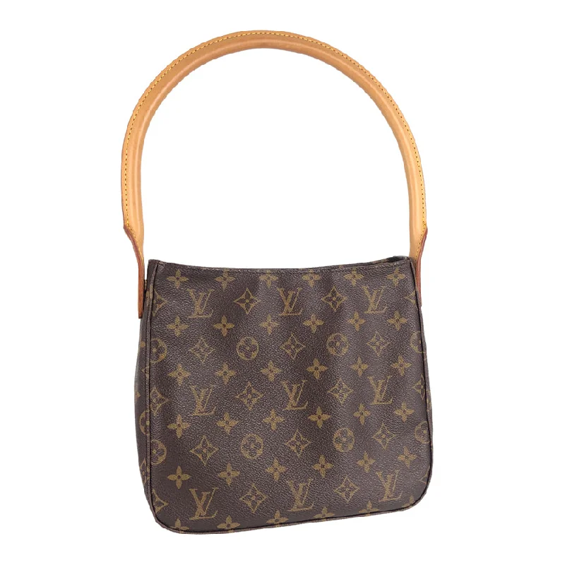 Louis Vuitton Alma bags with a monogram - embossed leather surfaceLOUIS VUITTON Monogram looping MM M51146 Shoulder bag