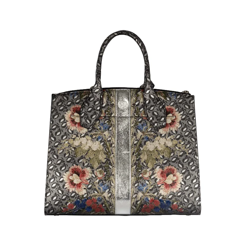 Ladies Louis Vuitton shoulder bags with a magnetic - closure flap for easeLOUIS VUITTON Louis Vuitton Epi Floral City Steamer MM