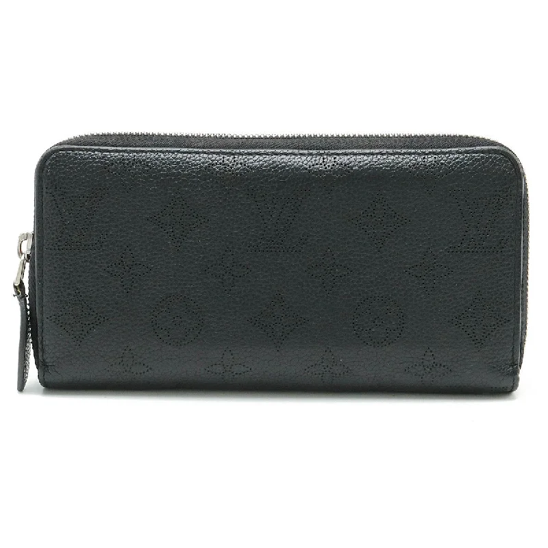 Ladies Louis Vuitton Petite Malle bags with a star - shaped charm for cutenessLouis Vuitton Louis Vuitton Monogram Wallet Zippy Wallet Long Wallet Leather Noir Black M61867