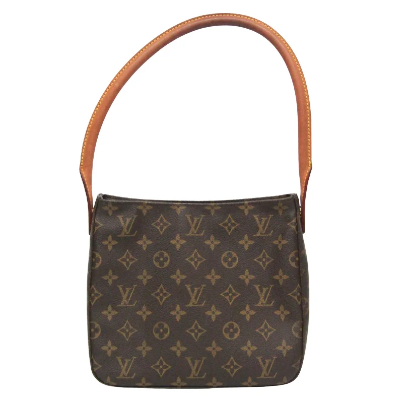 Louis Vuitton Twist bags with a crystal - embellished LV - turnlockLOUIS VUITTON Looping MM Shoulder Bag