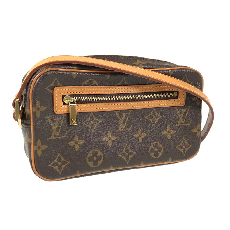 Ladies Louis Vuitton Petite Malle bags with a star - shaped charm for cutenessLOUIS VUITTON Monogram Pochette Cite M51183 Shoulder bag