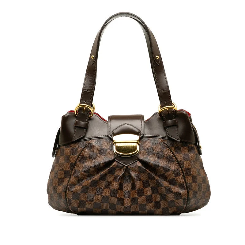 Louis Vuitton Speedy bags in monogram canvas for a classic lookLouis Vuitton Louis Vuitton Damière N41542 Shoulder Bag PVC/Leather Evan Brown Ladies