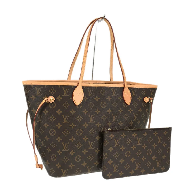 Louis Vuitton tote bags with a printed LV logo on the front for brand visibilityLOUIS VUITTON Monogram Neverfull MM Tote Bag