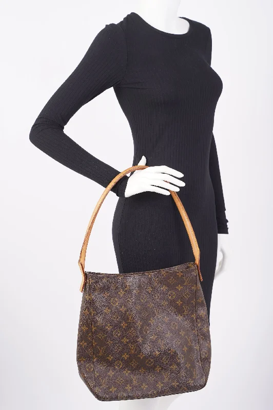 Louis Vuitton Neverfull bags with large capacity for everyday essentialsLouis Vuitton Looping Monogram Canvas GM