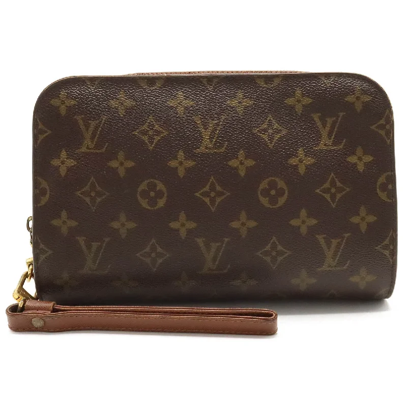 Louis Vuitton bags with a detachable mobile phone holder for convenienceLouis Vuitton Louis Vuitton Monogram Orsay Second Bag Cratch Bag Men's Handbag M51790