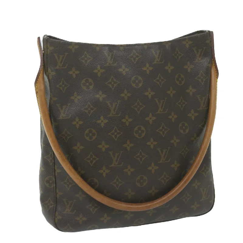 Louis Vuitton Speedy bags in monogram canvas for a classic lookLOUIS VUITTON Looping Shoulder Bag