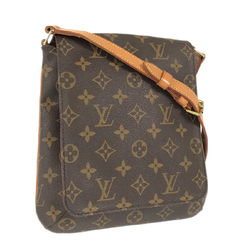 Louis Vuitton tote bags with a water - resistant coating for outdoor useLOUIS VUITTON Monogram Mustet Salsa M51258 Shoulder bag