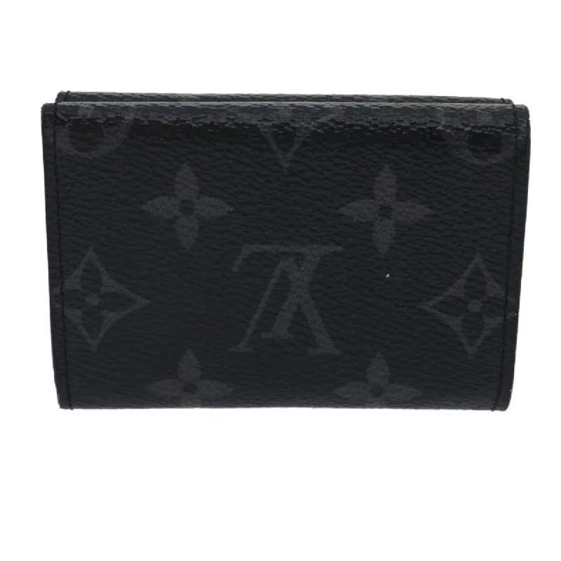 Louis Vuitton Capucines bags with smooth calfskin leather for luxuryLOUIS VUITTON Monogram Eclipse Discovery compact wallet Wallet M67630 Auth 30813