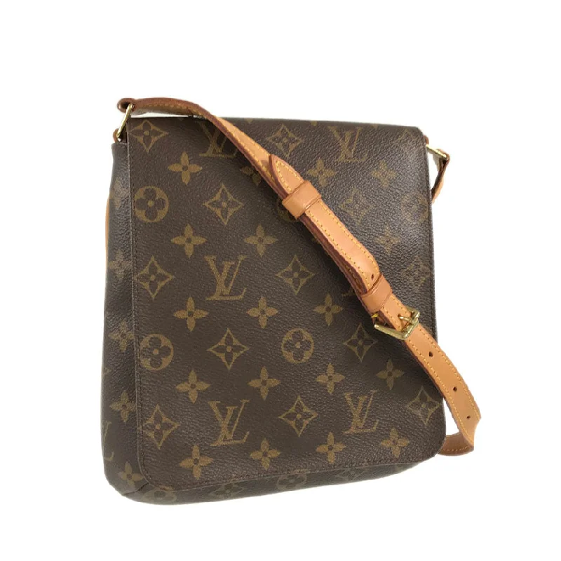 Ladies Louis Vuitton shoulder bags with a single - handle silhouetteLOUIS VUITTON Monogram Mustet Salsa M51258 Shoulder bag