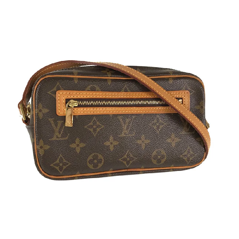 Louis Vuitton crossbody bags with adjustable shoulder straps for comfortLOUIS VUITTON Monogram Pochette Cite Shoulder Bag