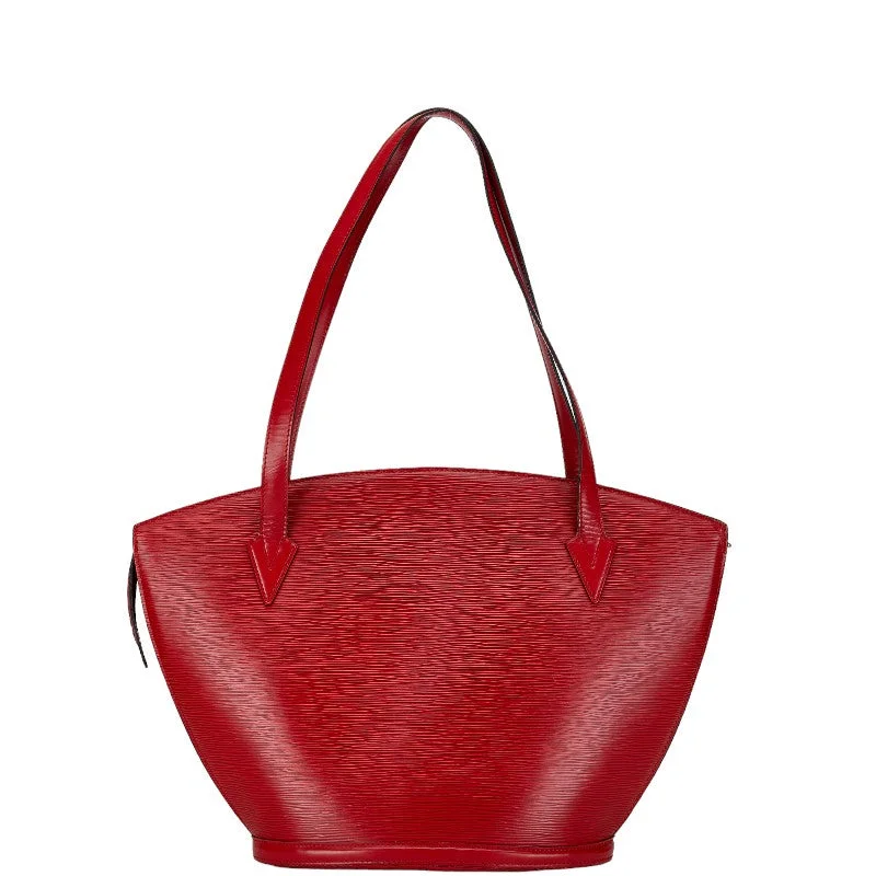 Louis Vuitton Alma bags featuring the signature top - handle designLouis Vuitton Epi Sandjack  Tote Bag M52267 Castilian Red Leather  Louis Vuitton