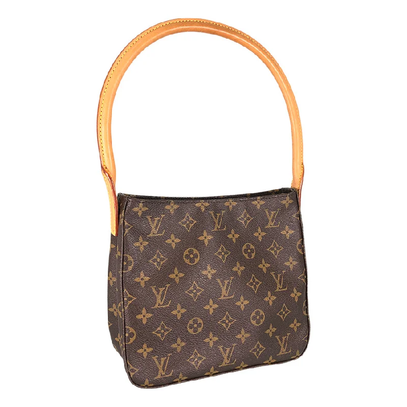 Louis Vuitton tote bags with a double - handle and shoulder - strap optionLOUIS VUITTON Monogram looping MM M51146 Shoulder bag