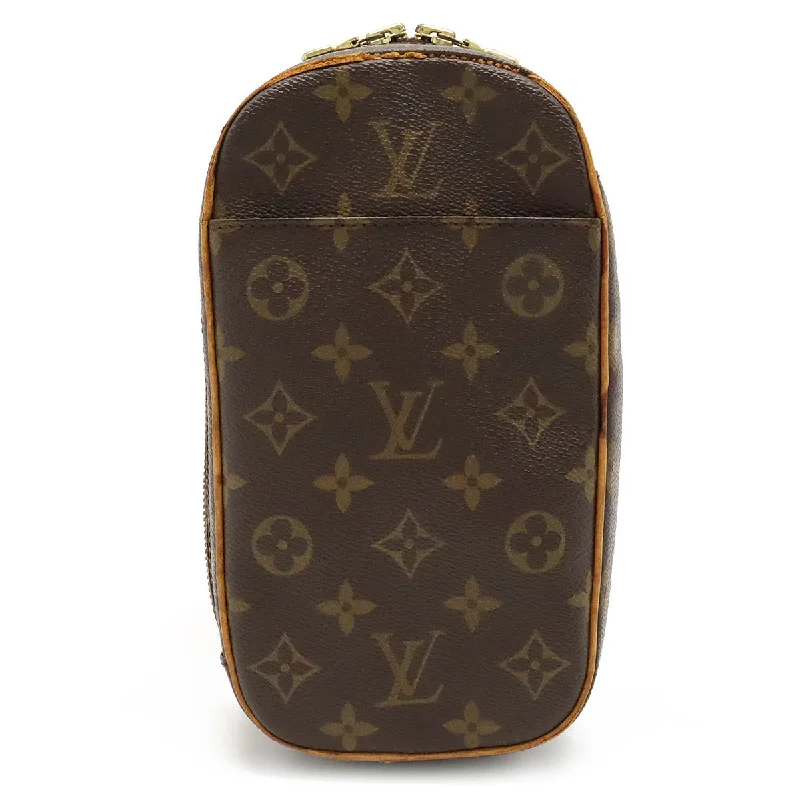 Ladies Louis Vuitton shoulder bags with a wide - width strap for comfortLouis Vuitton Louis Vuitton Monogram Poset Gansu Body Bag M51870 by Louis Vuitton