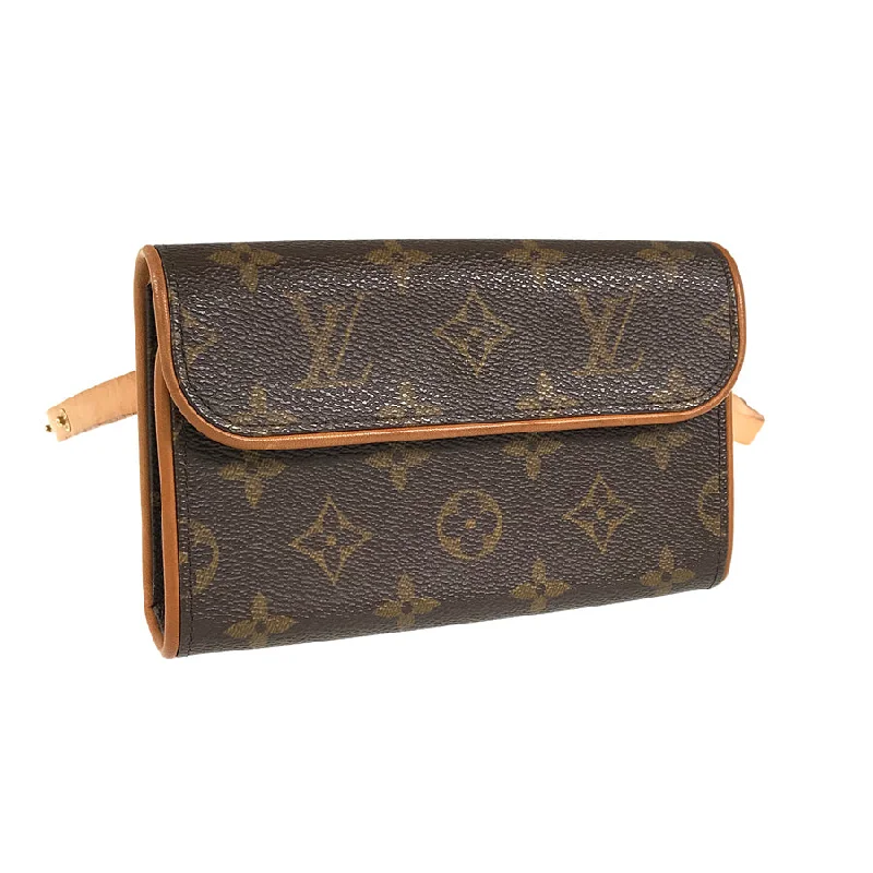 Louis Vuitton backpacks with a hidden back pocket for securityLOUIS VUITTON Monogram Pochette Florentine M51855 Waist pouch