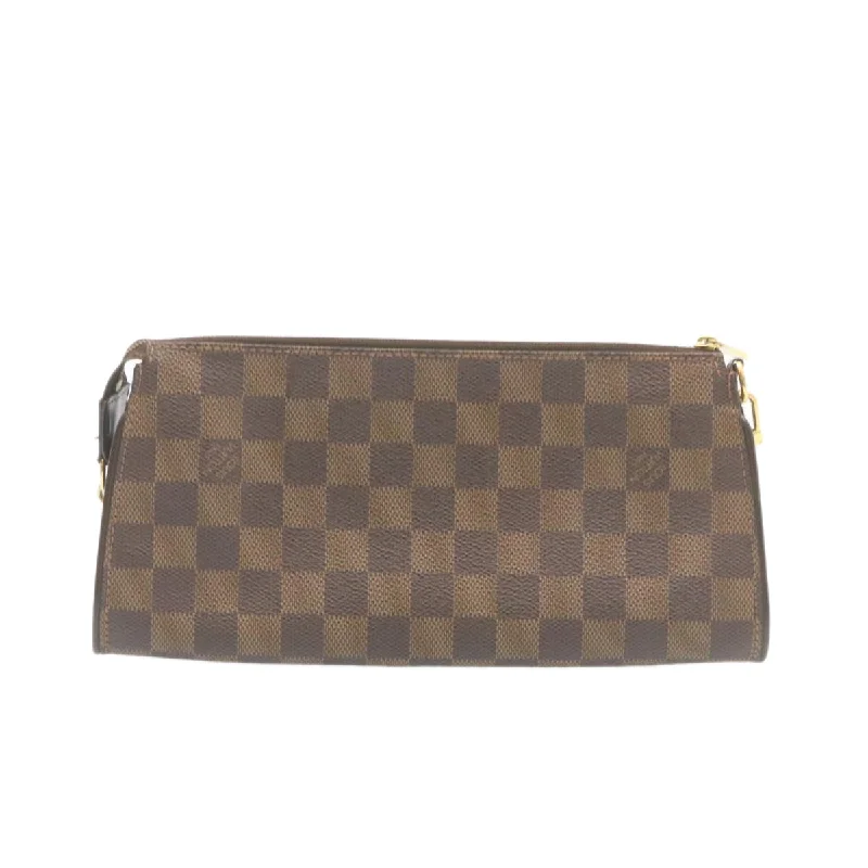 Louis Vuitton handbags with a metal - framed clasp for durabilityLOUIS VUITTON Damier Ebene Sophie 2Way Shoulder Pouch N51135 LV Auth 28177A