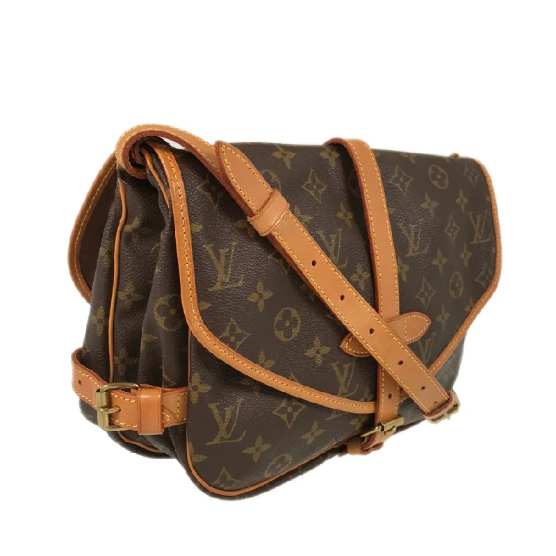 Louis Vuitton Twist bags with a snakeskin - effect panel for a bold lookLOUIS VUITTON Monogram Saumur 30 M42256 Shoulder bag