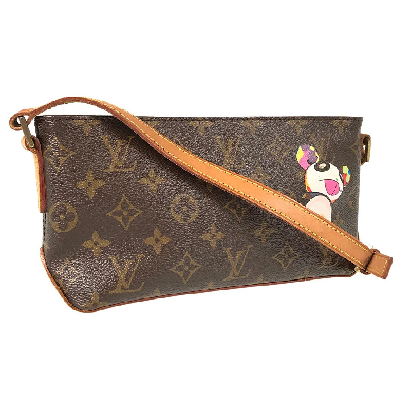 Louis Vuitton Twist bags with a snakeskin - effect panel for a bold lookLOUIS VUITTON Monogram Panda Trotter M51241 Shoulder bag