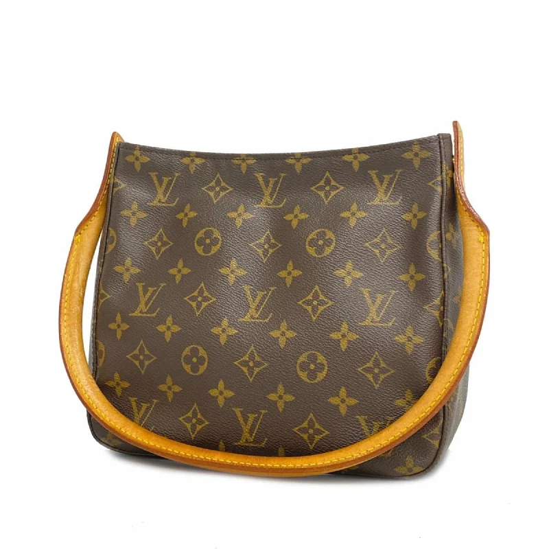 Louis Vuitton bags with a detachable mirror inside for on - the - go touch - upsLOUIS VUITTON Looping MM Shoulder Bag