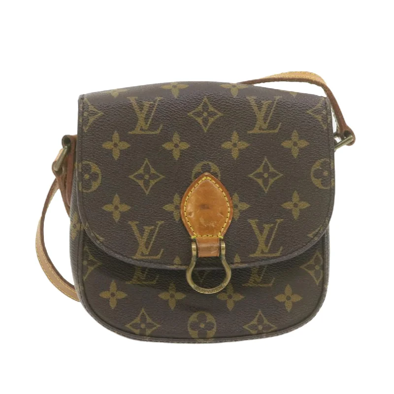 Ladies Louis Vuitton Capucines bags with gold - toned hardwareLOUIS VUITTON Monogram Saint Cloud PM Shoulder Bag M51244 LV Auth am603g