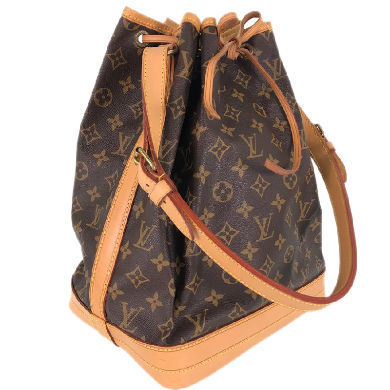 Louis Vuitton handbags with a metal - framed clasp for durabilityLOUIS VUITTON Monogram Noe Shoulder Bag