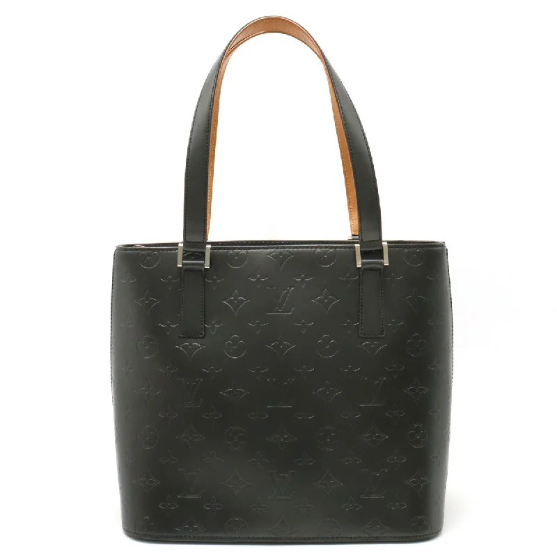 Louis Vuitton Petite Malle bags with a hard - shell structure for uniquenessLouis Vuitton Louis Vuitton Monogram Mat Stockton  Bag Shoulder Bag Shoulder Leather Noir Black M55112