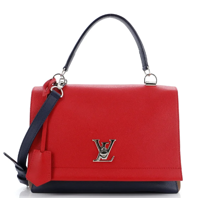 Louis Vuitton crossbody bags with adjustable shoulder straps for comfortLouis Vuitton Lockme Ii Handbag Leather