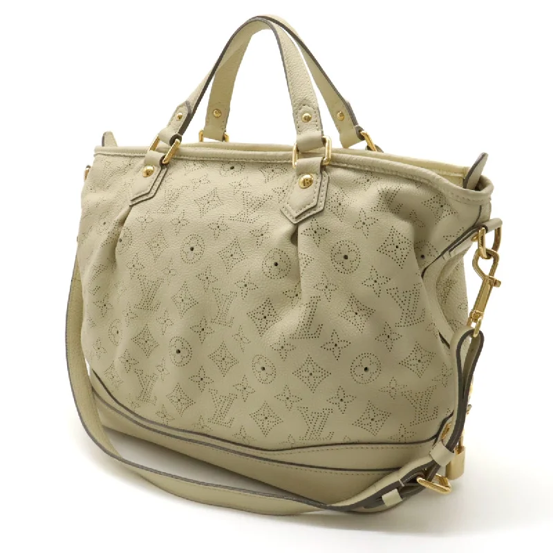 Louis Vuitton backpacks with a sleek, minimalist design for styleLOUIS VUITTON Louis Vuitton Monograms Stella PM Torta Bag 2WAY Carf Leather Run Beige M93067