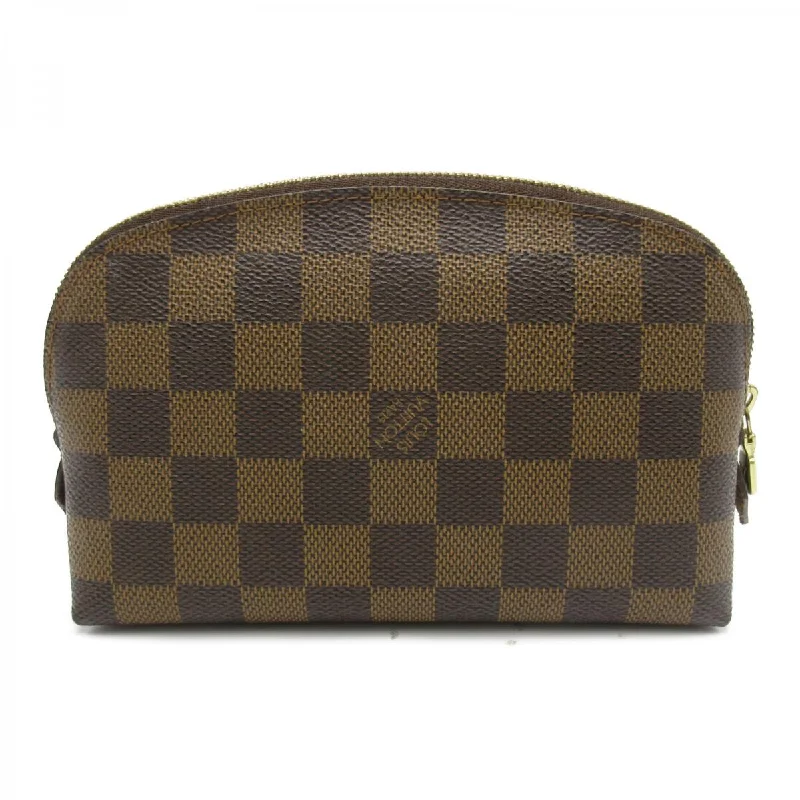 Ladies Louis Vuitton Capucines bags with a detachable shoulder strapLOUIS VUITTON Louis Vuitton Damier Ebene Cosmetic Pouch PM