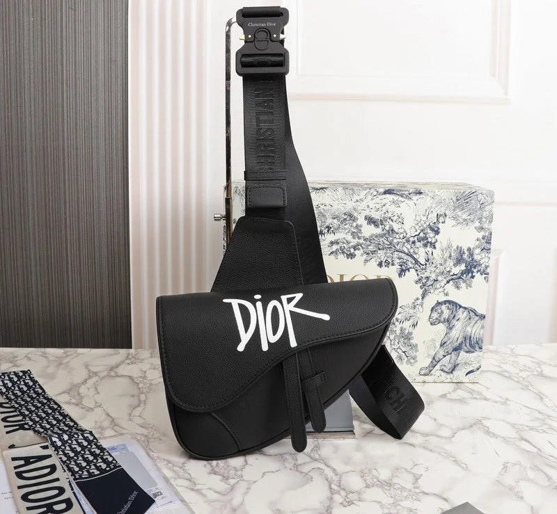 Christian Dior Saddle bags with a studded trim for a bold lookWF - Dior Bags - 716