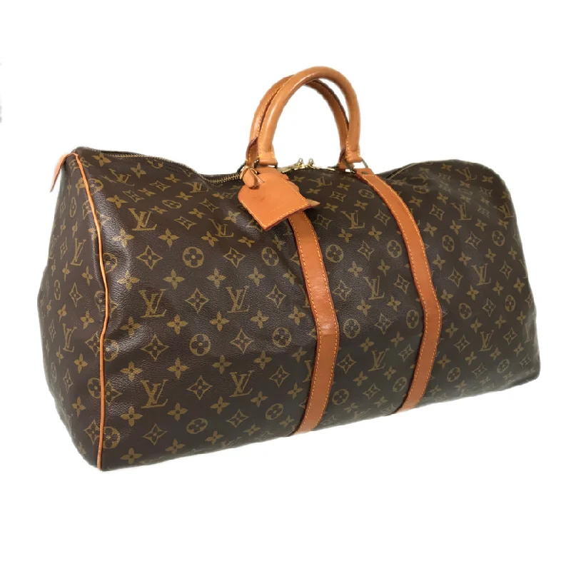 Louis Vuitton backpacks with a multi - pocket organization for functionalityLOUIS VUITTON Monogram Keepall 55 M41424 Boston bag