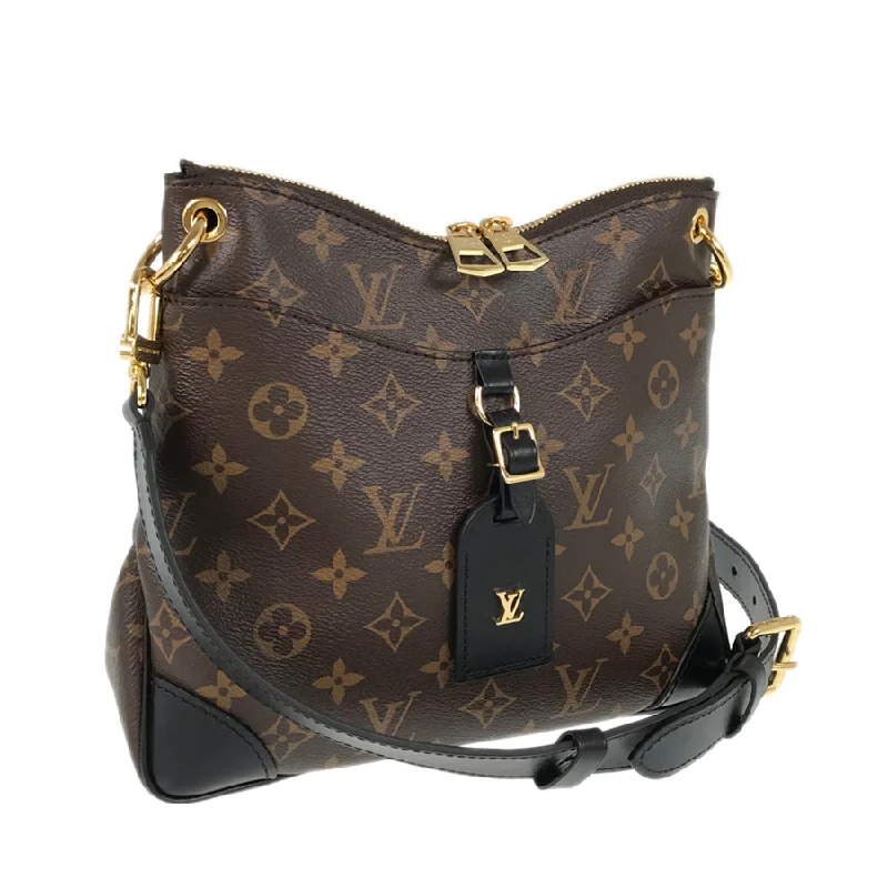 Louis Vuitton tote bags with a printed LV logo on the front for brand visibilityLOUIS VUITTON Monogram Odeon NM PM M45353 Shoulder bag