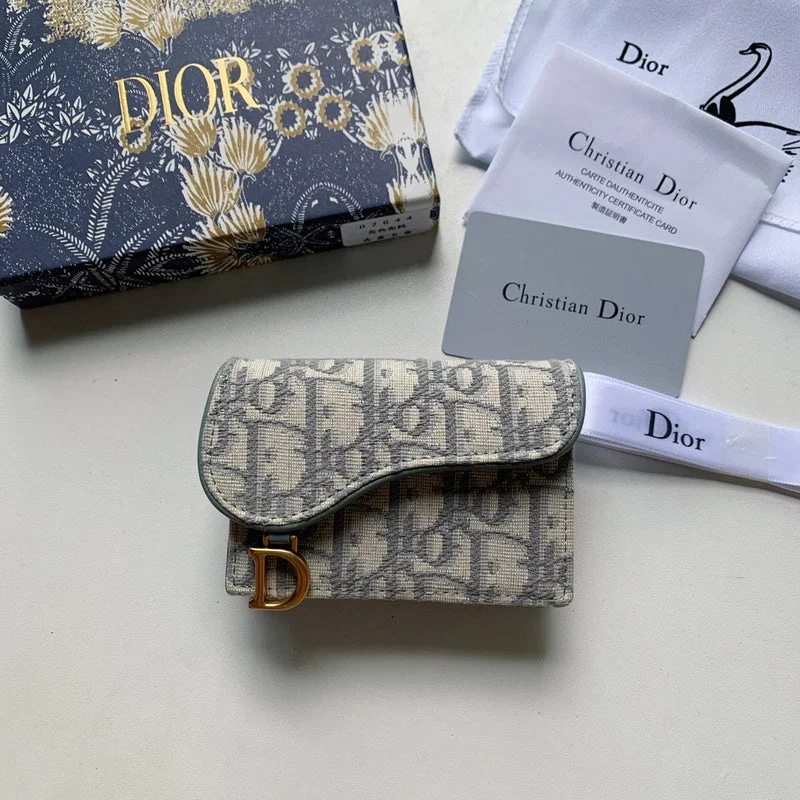 Christian Dior Saddle bags with a distressed leather finishWF - Dior Bags - 672