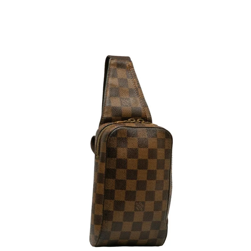 Louis Vuitton Alma bags with a detachable shoulder strap for versatilityLouis Vuitton Louis Vuitton Damière N51994 Shoulder Bag Leather Brown