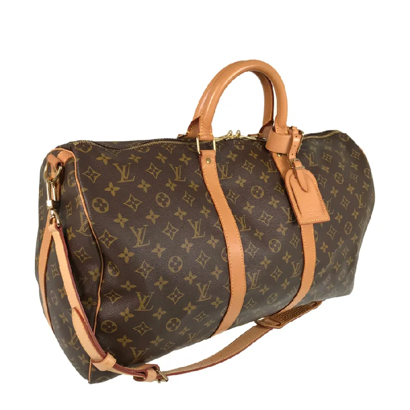 Louis Vuitton Alma bags with a detachable shoulder strap for versatilityLOUIS VUITTON monogram keepall bandouliere 50 2WAY Boston bag