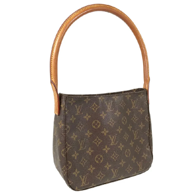 Medium - sized Louis Vuitton tote bags for work and shoppingLOUIS VUITTON Monogram looping MM Shoulder Bag