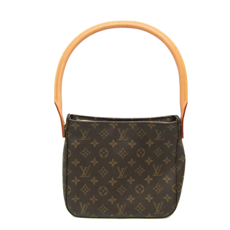 Ladies Louis Vuitton Capucines bags with a detachable shoulder strapLOUIS VUITTON Looping MM Shoulder Bag