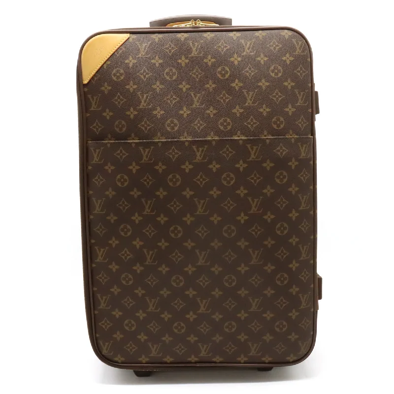 Louis Vuitton Alma bags with a monogram - embossed leather surfaceLOUIS VUITTON Louis Vuitton Monogram Pegasus 60 Carrying Bag Carrying Bag Travel Bag M23250 with Castor