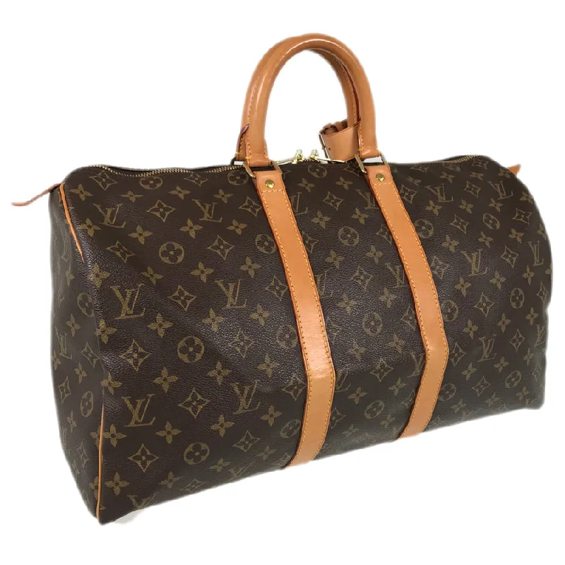 Louis Vuitton backpacks with a multi - pocket organization for functionalityLOUIS VUITTON Monogram keepall45 Boston bag