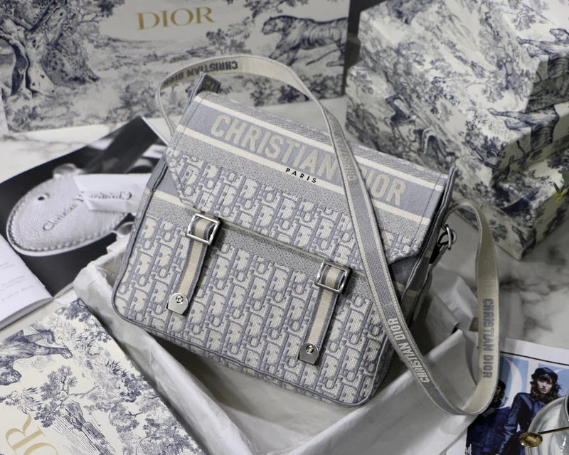 Christian Dior Saddle bags with a distressed leather finishWF - Dior Bags - 645