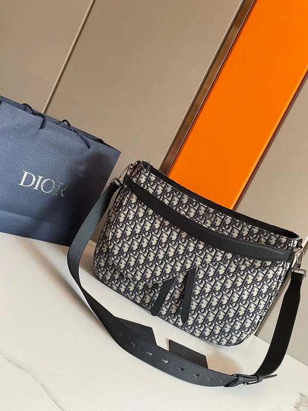 Christian Dior Saddle bags with a patent leather finish for a shiny lookWF - Dior Bags - 611