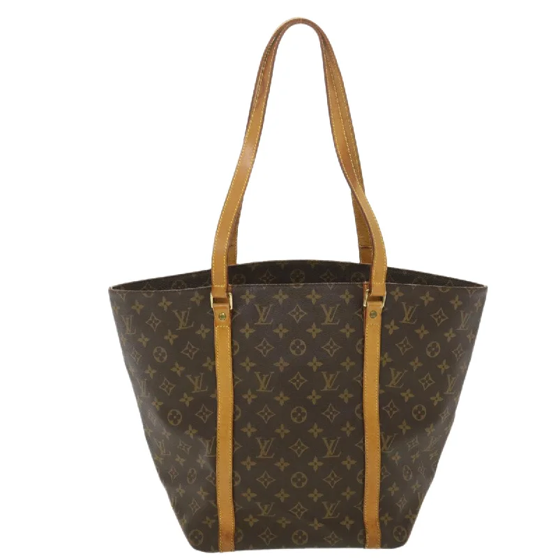 Ladies Louis Vuitton handbags with a detachable coin purse insideLOUIS VUITTON Monogram Sac Shopping Tote Bag M51108 LV Auth 38337