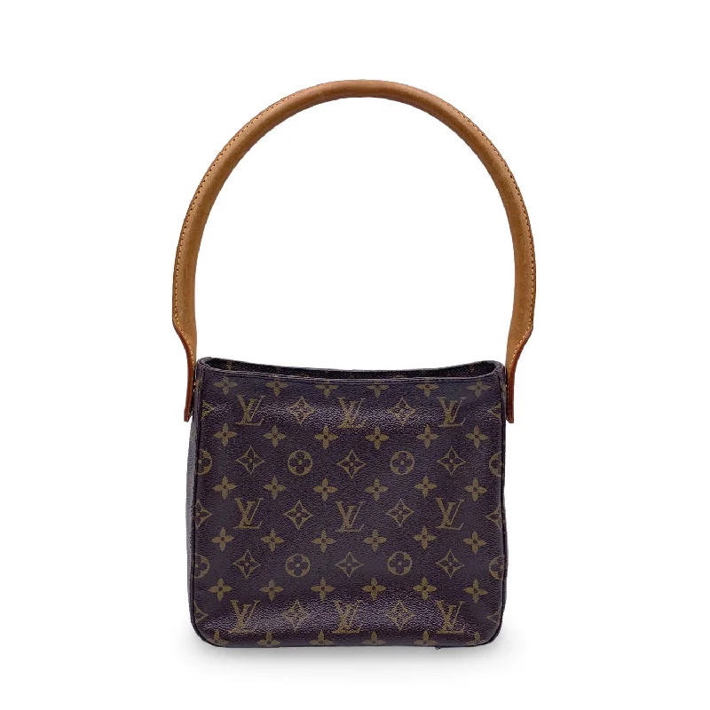 Louis Vuitton Petite Malle bags with a hard - shell structure for uniquenessLOUIS VUITTON Louis Vuitton Shoulder Bag Looping