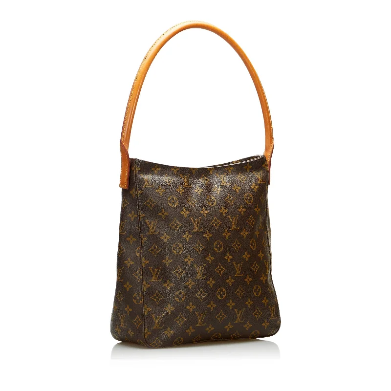 Louis Vuitton bags with a front - zip pocket for small items like keysLouis Vuitton Looping GM Monogram Canvas