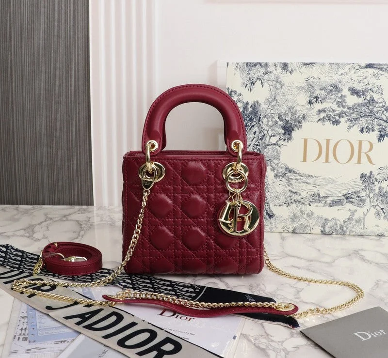 Christian Dior handbags with a snap - button closure and a decorative buckleWF - Dior Bags - 612