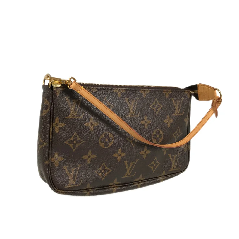 Louis Vuitton crossbody bags with a woven leather strap for textureLOUIS VUITTON Monogram Pochette Accessoires M51980 Pouch